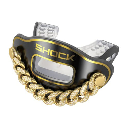 Max Air Flow 3D Bling Chain Black/Gold OSFA - color: Black