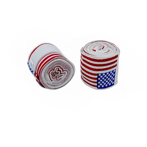 Elastic Professional 180 inch Handwraps for Boxing Kickboxing Muay Thai MMA, Boxing Hand Wraps 180, Boxing Wrap Roller, Kickboxing Wraps, Hand Wraps, Wrist Wraps Boxing, MMA Hand Protection - color: White