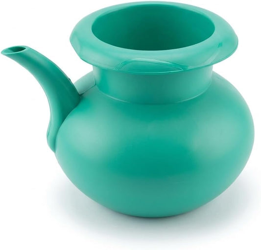 2.5 Liter Badna for Personal Hygiene, Islamic Prayer Wash (Wudu), Toilet Water Jug, Lightweight and Multipurpose Water Jug,Durable, Lightweight & Easy to Use - (Blue) - color: Green