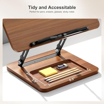 OPTIXCELL Book Stand for Reading with Light, Book Holders for Reading Hands Free, Adjustable Height & Angle, Fits Cookbook Recipe, Textbook, Foldable for Kitchen, Office, School,Gift for Book Lovers - style: Book Stand (Light)