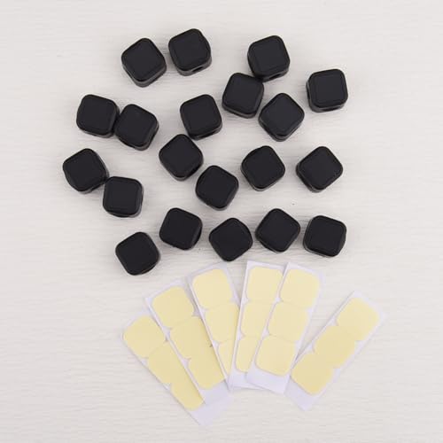 20 Pack Magnetic Cable Clips Silicone Cord Organizers Desk Wire Management Holders For Charging Cables Usb Cords Headphone Wires Self-Adhesive Wire Holder Keeper For Home Office Desk Nightstand