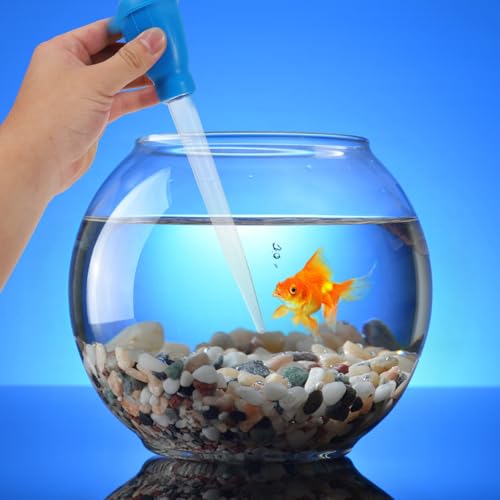 Beaupretty 3pcs Fish Tank Cleaning Tool Nozzle Siphon Compact Waste for Aquatic Plants and Pets Lightweight Manual Cleaner Easy to Store and Use