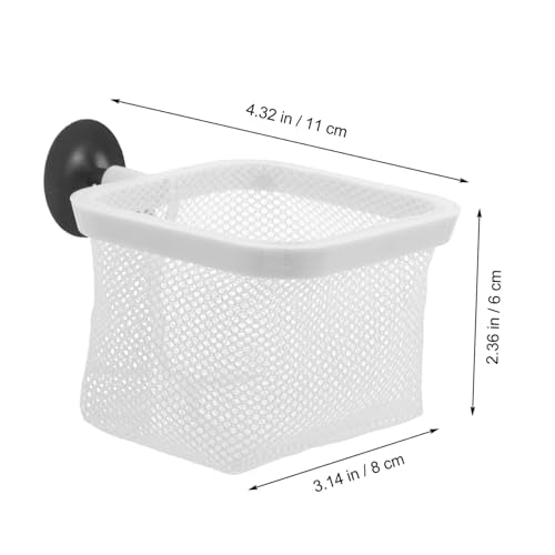 Fine Mesh Fish Isolation Net for Aquarium Fish Hatching Holder and Spawning Incubator with Strong Suction Cups Wear-Resistant Design for Breeding Environment