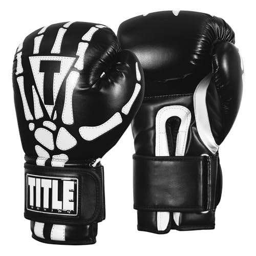 TITLE Boxing Skeleton Hand Bag Gloves - size: Medium