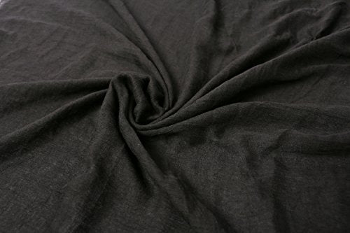 woogwin Women's Scarf Lady Light Soft Fashion Solid Shawl Wraps - color: Black
