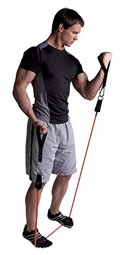 GoFit Resistance Training Power Tubes - color: Gray, size: 90 lb