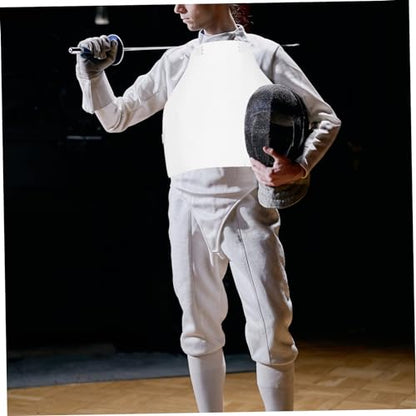 Professional Fencing Chest Protector Breathable Guard for Men and Women Lightweight Material Full Chest for Training and Competition Portable Design for Easy Carrying