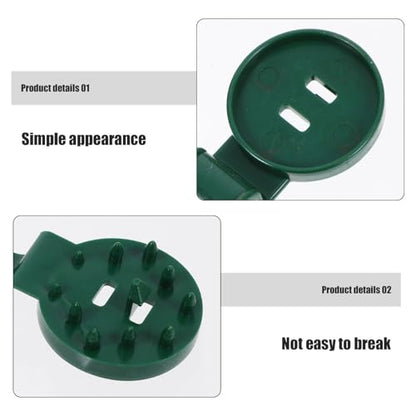 MAGICLULU 50pcs Greenhouse Clips and Mesh Buckles for Garden Netting, Reusable Sunshade Net Fixing Clamps, Non-slip Shade Cloth Clips for Outdoor Patio and Farm Use