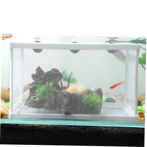 2pcs Fish Hatchery Box Aquarium Separation Net Nylon Incubator Mesh - Large Size