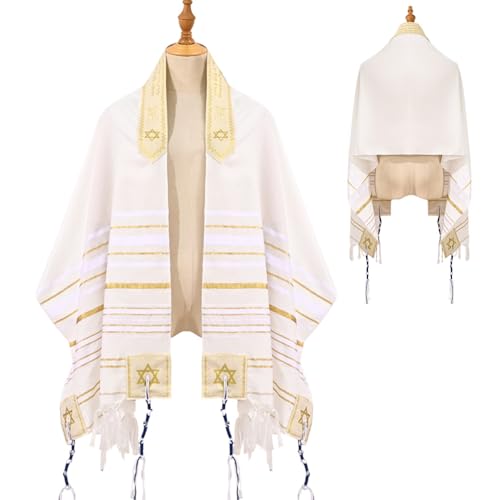 Golden prayer shawl Christian