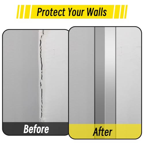 2pcs Metal Aluminum Steel Corner Guards 48” Metal Wall Corner Protector Guard for Walls (2 x 2 x 48 inch) - size: 2x2x48"