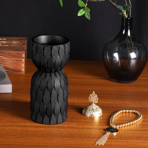 TERSCHELLING Frankincense Resin Incense Burner, Bakhoor Incense Burner, Portable Charcoal Incense Burner - for Office and Home Decor (Black)
