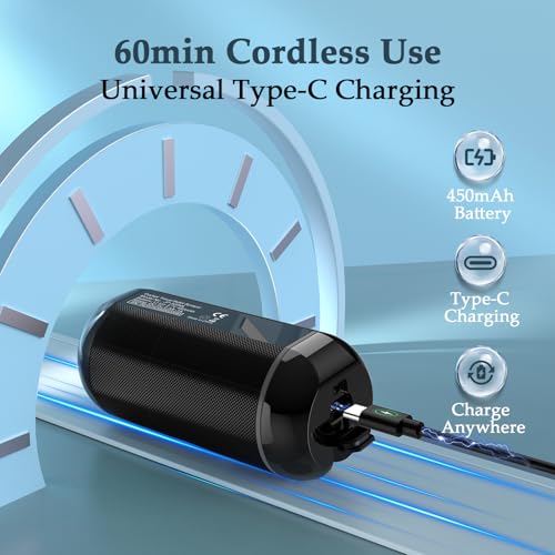 Portable Bidet for Travel, Rechargeable Waterproof Sprayer, Black - color: Black