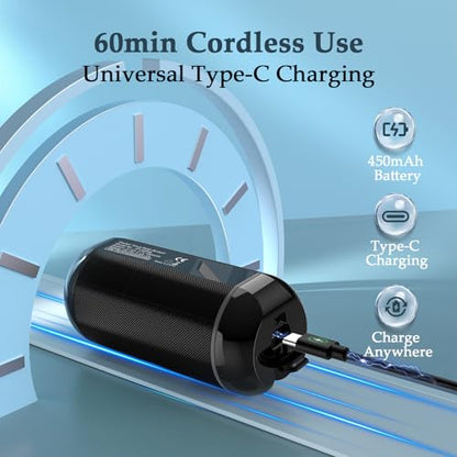 Portable Bidet for Travel, Rechargeable Waterproof Sprayer, Black - color: Black