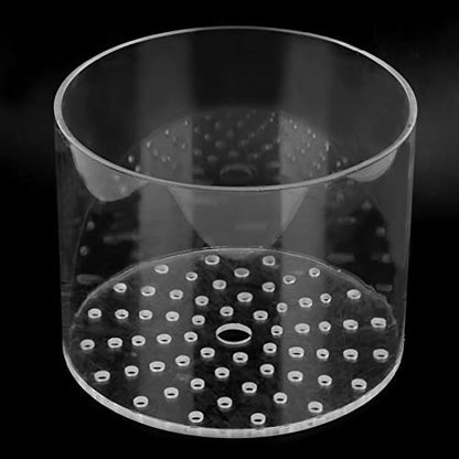 Acrylic Transparent Feeder Cover Anti Feeding Shrimp for Aquarium Fish Tank (150mm) - size: 150mm