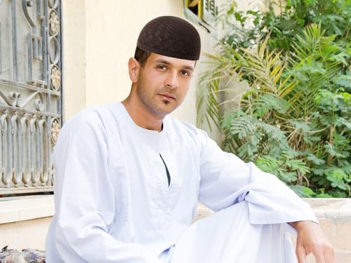 5Pcs Men's Muslim Kufi Hat - Cotton Islam Prayer Cap, Muslim Crochet Hat, Islamic Gift for Ramadan