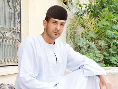 5Pcs Men's Muslim Kufi Hat - Cotton Islam Prayer Cap, Muslim Crochet Hat, Islamic Gift for Ramadan