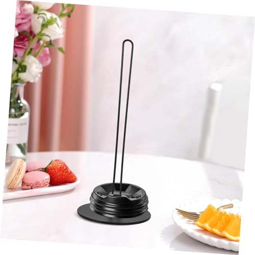 Luxshiny 2Pcs Vertical Cup Lid Organizer Space Saving Stacking Rack for Mason Jar Covers Holder for Kitchen Countertop Storage No Drill Installation