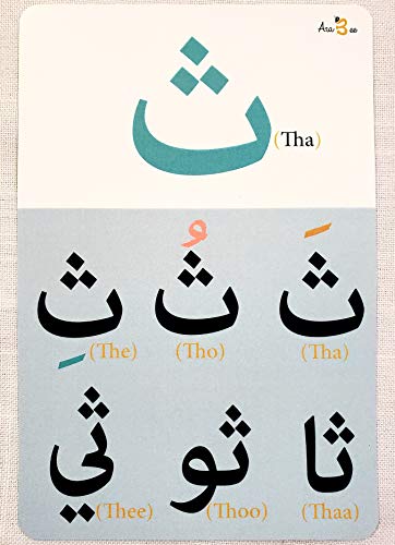Animals Alphabet in Arabic Flash cards