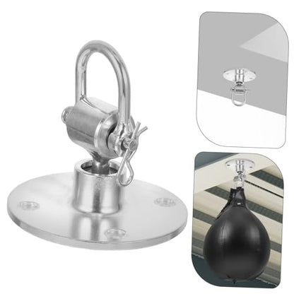 Alipis Heavy Duty Speed Bag Swivel Hook for Ceiling Mount Boxing Equipment Easy Installation Reliable Performance Stable Design for Intense Training Metal Construction