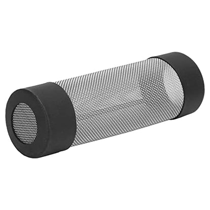 Pongnas Stainless Steel Aquarium Inlet Cover with Fine Protective Mesh for Fish & Shrimp Tanks 18mm OD (12mm ID) - size: Inner diameter 12mm