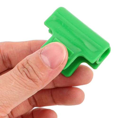 20pcs Greenhouse Plastic Clips and Garden Mesh Netting Clamps 11mm Light Buckle for Agricultural Covering and Vegetable Net Fixing