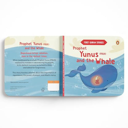 Prophet Yunus (PBUH) and the Whale: First Quran Stories | An Illustrated Story Book for Kids | Values of Islam and the Holy Quran | Ages 5+ [Penguin ... (First Quran Stories, Penguin Early Learning)