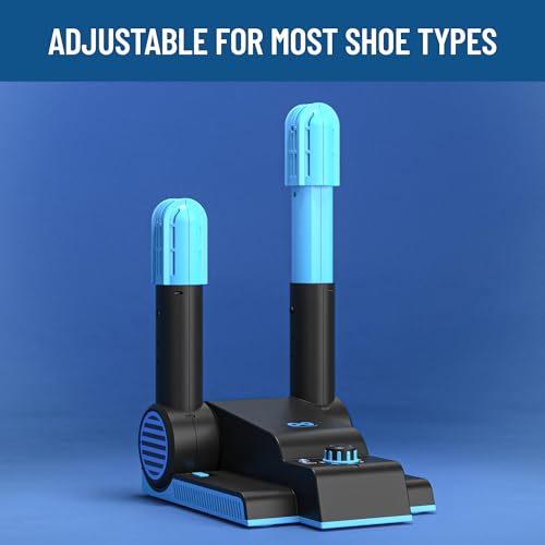 Everlasting Comfort Electric Boot Dryer for Work Boots, Silent Portable Shoe Dryer with Timer for Shoes, Boots and Cleats, Quick-Dry Glove Dryer Boot Warmer for Gloves, Helmets and Sneakers(Foldable) - size: Foldable - 1 Pair