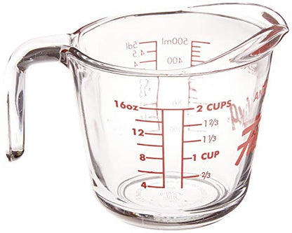 Anchor Hocking Fire-king 16 Oz Glass Measuring Cup - size: 2-Cup