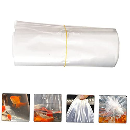 Ciieeo 50Pcs Creative Plastic Fish Transport Bags Outdoor Shipping Bags for Safe Packing and Organizing for Fish and Handling