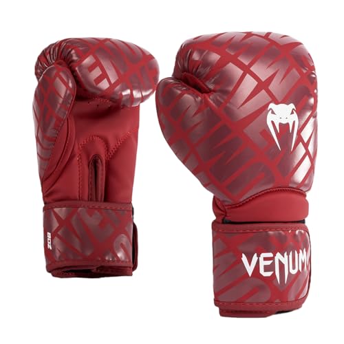 Venum Contender 1.5 XT Kids Boxing Gloves - color: White-Burgundy, size: 4-Ounce