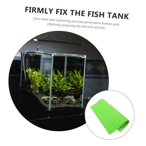 LIOOBO Nonslip Fish Tank Mat Soft Bottom Pad for Aquarium Thick Skid Cushion for Fish Tank Durable Aquarium Mat for Enhanced Stability and Insulation