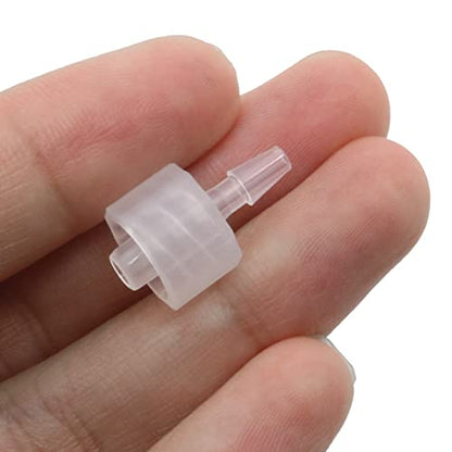 MEETOOT 10pcs Male Luer Lock 3/32" Polycarbonate Hose Barb Adapter for Laboratory Biochemical/Analytical Instruments, Food Machinery and Aquarium Equipment - size: 3/32Inch