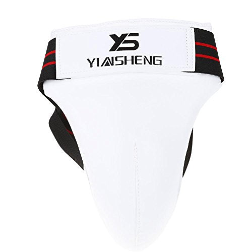 Groin Guard Guard Protector Karate Kickboxing MMA Martial Arts Boxing Groin Support(L)