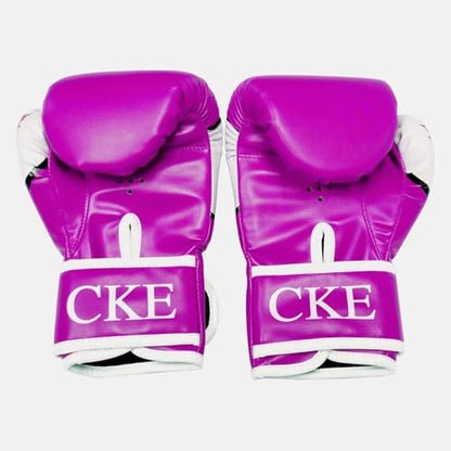 CKE Kids Boxing Gloves for Kids Boys Girls Junior Youth Toddlers Age 5-12 Years Training Boxing Gloves for Punching Bag Kickboxing Muay Thai - color: Purple