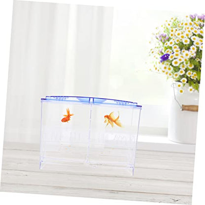 Double Layer Isolation Box for Fish Breeding Aquarium Hatchery Incubator Independent Fish Box for Fry