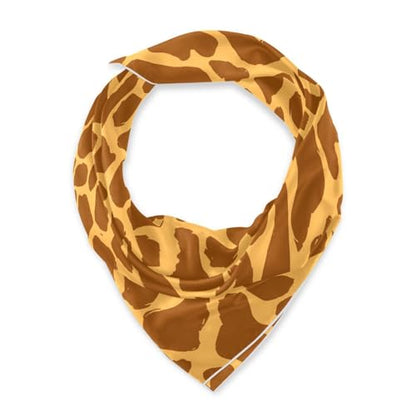 Head Scarf for Women,35" Large Square Hair Scarves Bandana Fashion Neck Scarf - color: Color 6