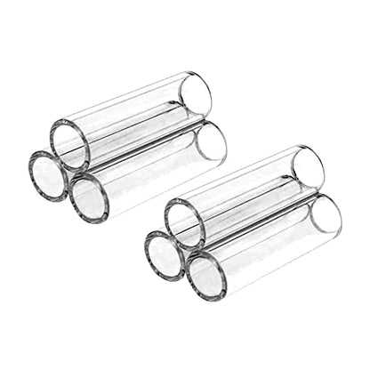 6-Tube Glass Breeding Tube & Shelter Aquarium Fish Tank Pipe Decor