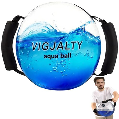 3-Size Aqua Ball Master Set | Total Body Workout with Adjustable Water Weights Up to 33 lbs | Home Gym Equipment for Instability Training, Muscle Engagement & All Levels