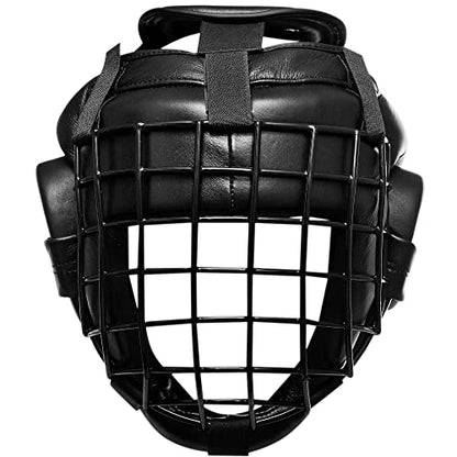 Metal Caged Martial Arts Head Protector