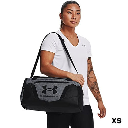 Under Armour Undeniable 5.0 Duffle - color: Pitch Gray Medium Heather (012)/Black, size: X-Small (23L)