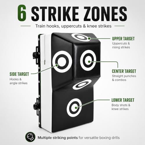 Wall Mount Boxing Training Bag - Uppercut Boxing Training Punching Target - Heavy Punching Bag for Adults for Bedroom/Living Room/Gym - color: Black L (15.75*11.81*27.56 Inch)