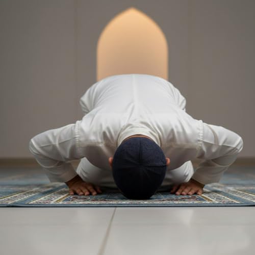 Craftsman White Eid Koofi Kufi Cap Mens Muslim Designer Stretchable Prayer Topi. Ramadan