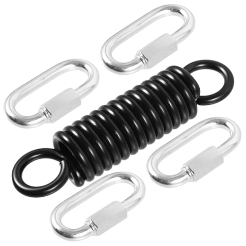 Kisangel 1 Set Heavy Duty Swing Spring Hammock Chair Metal Spring Kit for Outdoor Use for Porch Awning and Sandbags Sturdy Coil Construction