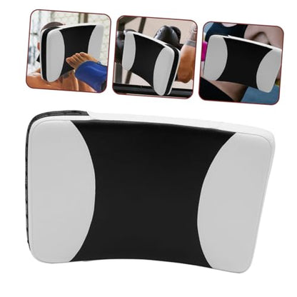Taekwondo Kick Pad Shield, Ergonomic Curved Martial Arts Striking Surface for Boxing and MMA Training, High-Density Shock Absorbing Kicking Target with Secure Dual-Grip, Black & White
