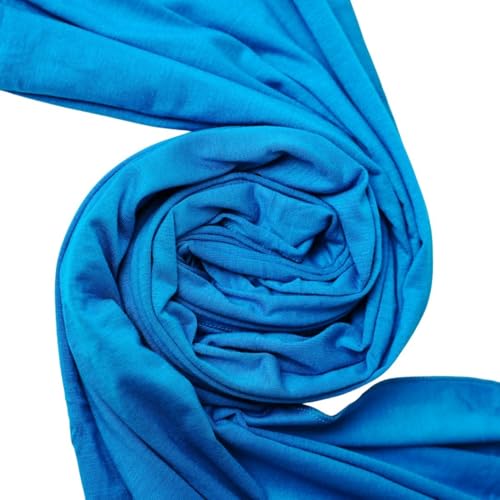 Signature Jersey Hijab - color: Ocean Blue