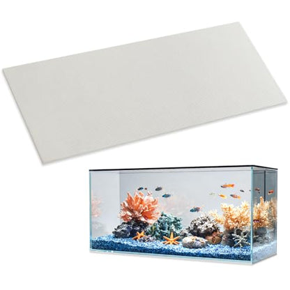 12 x 30 Inch Fish Tank Pad, 6mm Aquarium Leveling Mat, Gray | Water-Resistant Surface, Easy to Cut, Helps Cushion the Tank Base, Suitable for Aquariums and Terrariums - color: Gray, size: 12 x 30in