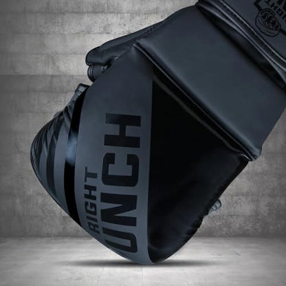 Hybrid MMA Sparring Gloves for Grappling, Kickboxing, and Open Palm Martial Arts - color: Black, size: XX-Large