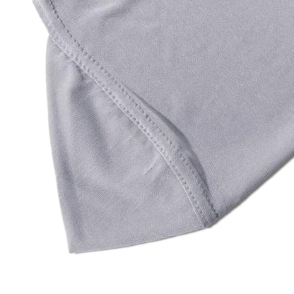 Instant Hijab Ready To Wear Hijab Scarf for Women Soft Long Muslim Jersey Hijabs Head Scarf for Prayer Abaya - color: Grey