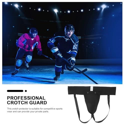 Toddmomy Integrated Groin Protector and Breathable Crotch Guard for Men, Wear-Resistant Martial Arts Training Supply, Comfortable Reusable Groin Guard for Boxing Taekwondo MMA